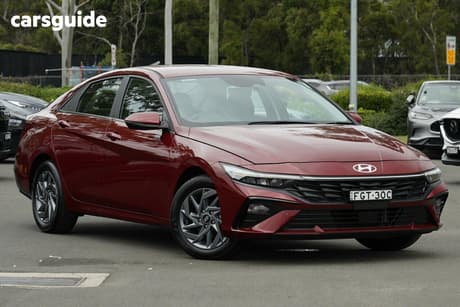 Red 2024 Hyundai I30 Sedan (Bev)