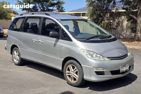 Silver 2005 Toyota Tarago Wagon Glx