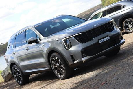 Grey 2024 Kia Sorento Wagon Gt-Line 7 Seat