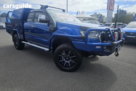 Blue 2022 Ford Ranger Super Cab Utility Xlt 3.2 (4X4)