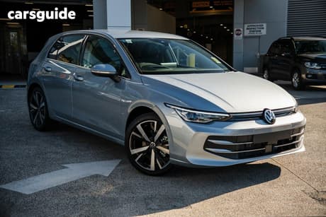 Silver 2026 Volkswagen Golf Hatchback Style