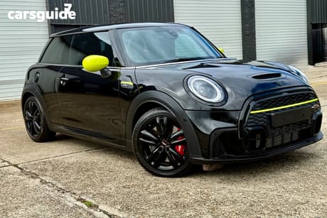 Black 2021 Mini Cooper Hatchback Jcw Classic 3D Hatch