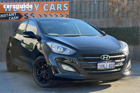 Black 2015 Hyundai I30 Hatchback Active X
