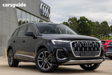 Black 2024 Audi Q7 Wagon 45 Tdi Quattro Mhev