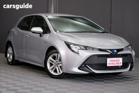 Silver 2022 Toyota Corolla Hatchback Ascent Sport Hybrid