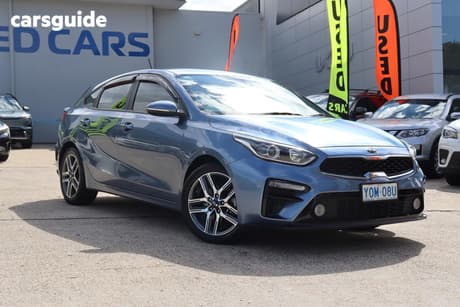 Blue 2020 Kia Cerato Hatchback Sport Nav