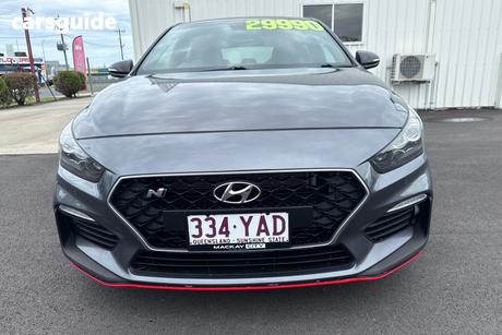 Grey 2018 Hyundai I30 Hatchback N Performance