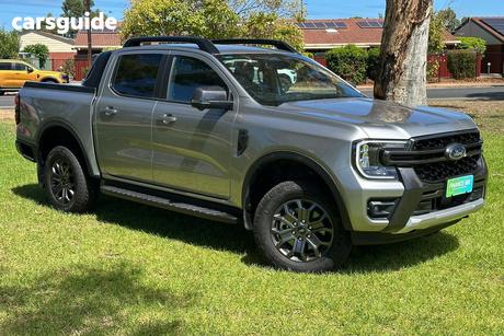 Silver 2025 Ford Ranger Double Cab Pick Up Wildtrak 3.0 (4X4)
