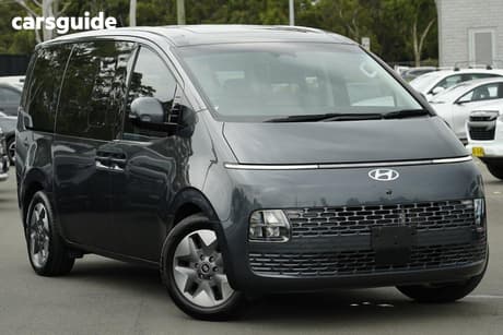 Grey 2022 Hyundai Staria Wagon Highlander