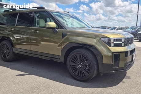 Green 2024 Hyundai Santa FE Wagon Hev (Awd)