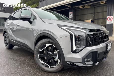 Grey 2025 Kia Sportage Wagon Gt-Line Hev (Awd)