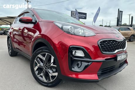 Red 2018 Kia Sportage Wagon Si Premium (Fwd)