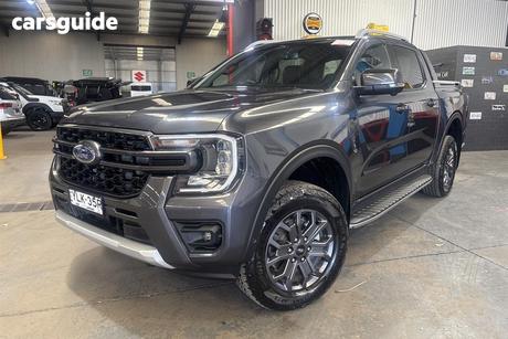 Grey 2023 Ford Ranger Double Cab Pick Up Wildtrak 2.0 (4X4)