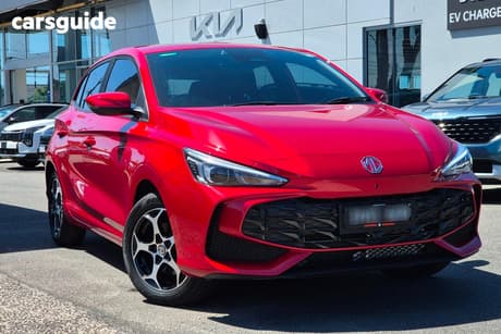 Red 2025 MG MG3 Hatchback Excite
