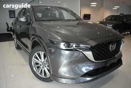 Grey 2025 Mazda CX-5 Wagon G35 Akera Turbo (Awd)