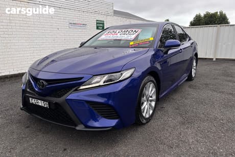 Blue 2019 Toyota Camry Sedan Ascent Sport