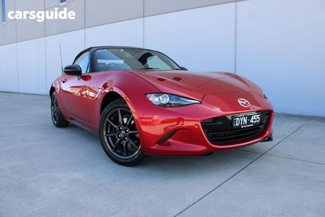 Red 2015 Mazda MX-5 Roadster Gt