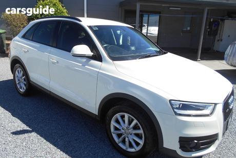 White 2012 Audi Q3 Wagon 2.0 Tfsi Quattro (125Kw)