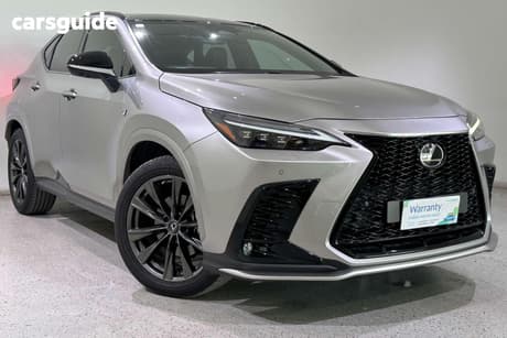 Silver 2022 Lexus NX350 Wagon F Sport Awd