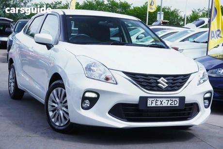 White 2022 Suzuki Baleno Hatchback Gl