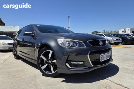 Grey 2017 Holden Commodore Sportswagon Sv6