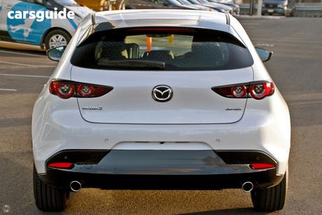White 2026 Mazda Mazda3 Hatchback G20 Pure