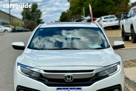 White 2017 Honda Civic Sedan Vti-Lx