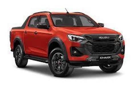 Orange 2025 Isuzu D-MAX Crew Cab Utility X-Terrain (4X4)