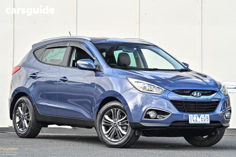 Blue 2014 Hyundai IX35 Wagon Trophy (Fwd)