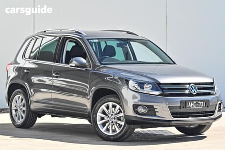 Grey 2015 Volkswagen Tiguan Wagon 132 Tsi (4X4)