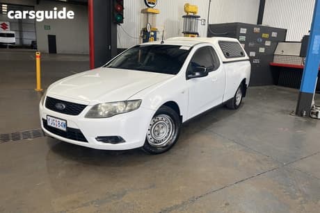White 2009 Ford Falcon Utility (Lpg)