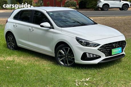 White 2023 Hyundai I30 Hatchback Elite