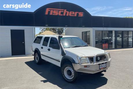 White 2006 Holden Rodeo Crew Cab Pickup Lx (4X4)