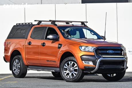 Orange 2016 Ford Ranger Dual Cab Pick-up Wildtrak 3.2 (4X4)