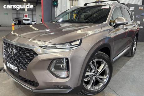 Bronze 2018 Hyundai Santa FE Wagon Highlander Crdi Satin Dark Awd