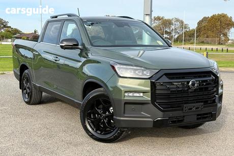 Green 2025 Kgm Musso Xlv Crew Cab Pickup Ultimate