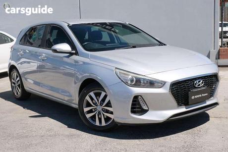 Silver 2018 Hyundai I30 Hatchback Active