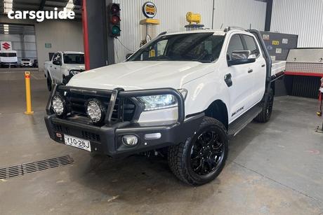 White 2020 Ford Ranger Double Cab Pick Up Wildtrak 2.0 (4X4)