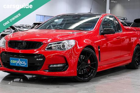 Red 2015 Holden UTE Utility Ss-V Redline