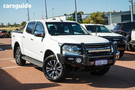 White 2016 Holden Colorado Crew Cab Pickup Ltz (4X4)