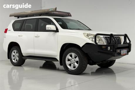 White 2011 Toyota Landcruiser Prado Wagon Gxl (4X4)