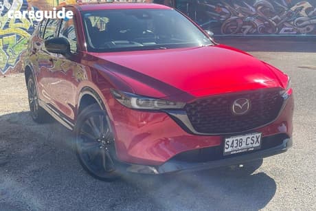 Red 2022 Mazda CX-5 Wagon Gt Sp Turbo (Awd)