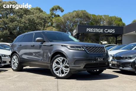 Grey 2017 Land Rover Range Rover Velar SUV D240 HSE 4WD