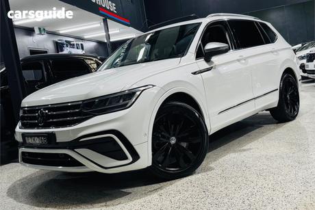 White 2022 Volkswagen Tiguan Wagon Allspace 132Tsi Life