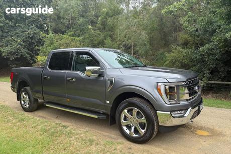 Grey 2023 Ford F150 Double Cab Pick Up Lariat Lwb (4Wd)