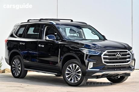 Black 2019 LDV D90 Wagon Luxe (4Wd) Terrain Selection