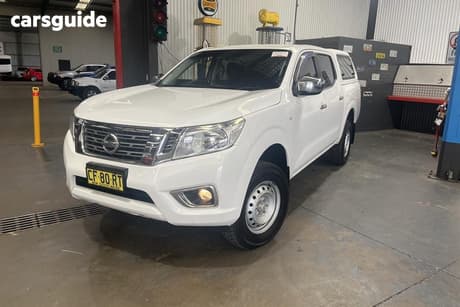 White 2015 Nissan Navara Double Cab Utility Rx (4X2)
