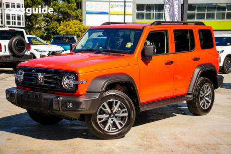 Orange 2025 GWM Tank 300 Wagon Ultra Petrol