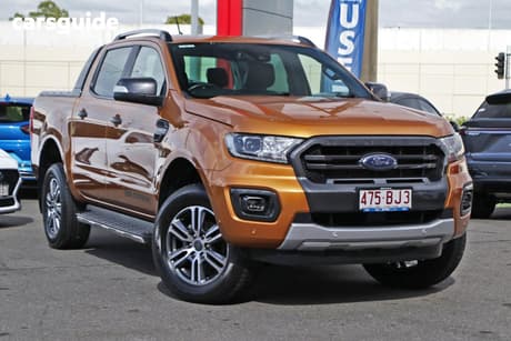 Orange 2021 Ford Ranger Double Cab Pick Up Wildtrak 2.0 (4X4)