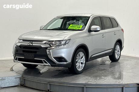 Silver 2021 Mitsubishi Outlander Wagon Es 5 Seat (2Wd)